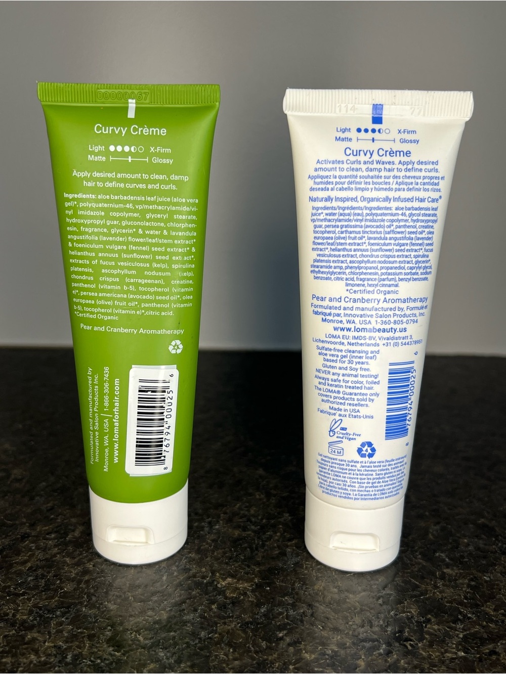 Set Of 2 Loma Curvy Crème 3 Fl Oz - BRAND NEW SEALED - Picture 2 of 3